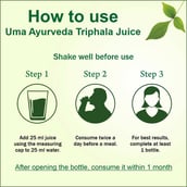 5 - Uma Ayurveda Triphala Juice, 1 L