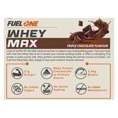 12 - Fuel One Whey Max,  2.2 lb  Triple Chocolate