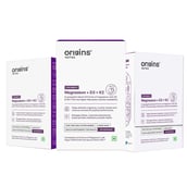 1 - Origins Nutra Magnesium + D3 + K2 for Men, Unflavoured (Pack of 3) 56 capsules