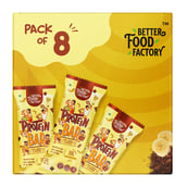 1 - Better Food Factory Protein Bar,  8 bar(s)  Choco Banana 