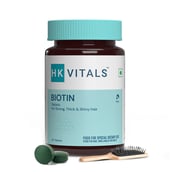 5 - HealthKart Biotin (10000 mcg) tablets,  90 tablet(s)  Unflavoured 