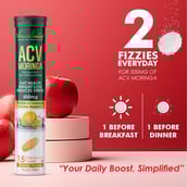 6 - Vitaminnica ACV Moringa, 15 tablet(s) Orange (Pack of 8)