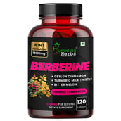2 - Humming Herbs Berberine 8 in 1 Formula,  120 capsules 