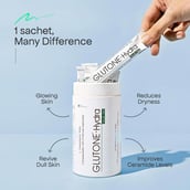 7 - Glutone Hydra Mouth Melt L-Glutathione with Ceramosides,  for Glowing Hydrated Skin  10 sachets/pack 