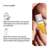 5 - Dive Spray Mist Sunscreen,  100 ml  with Olive Oil & Butterfly Bush Extract 