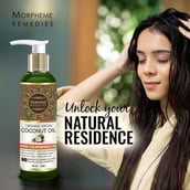 4 - Morpheme Remedies Organic Virgin Coconut Oil,  120 ml  All Type Hair 