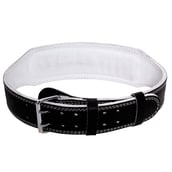 1 - MuscleBlaze Weightlifting Leather Belt,  Black  4 Inch XL 