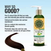 4 - Morpheme Remedies Organic Extra Virgin Olive Oil,  120 ml  All Type Hair 