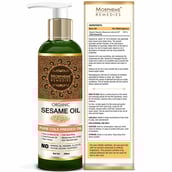 2 - Morpheme Remedies Organic Sesame Oil,  200 ml  for All Hair & Skin Types 