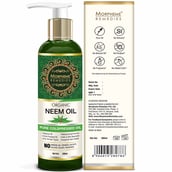 8 - Morpheme Remedies Organic Neem Oil,  200 ml  All Type Hair 