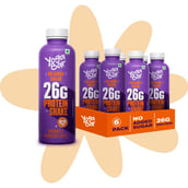 1 - Yogabar 26g Protein Shake,  6 Piece(s)/Pack  Double Chocolate 