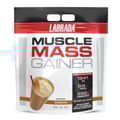 1 - Labrada Muscle Mass Gainer,  11 lb  Mocha 