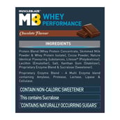 6 - MuscleBlaze Whey Performance Protein, 8.8 lb Chocolate