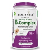 1 - HealthyHey Nutrition Vitamin B-Complex,  90 veggie capsule(s)  Unflavoured 