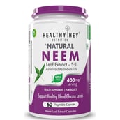 1 - HealthyHey Nutrition Natural Neem Leaf Extract, 60 veggie capsule(s)