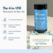 10 - WishNew Wellness Daily Ritual Multivitamin for Men 18+,  60 capsules  Unflavoured (Pack of 2) 