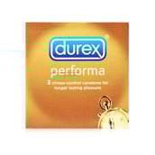 Durex Performa Condoms, Unflavoured 3 Piece(s)/Pack