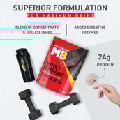 2 - MuscleBlaze Whey Energy with Digezyme,  2.2 lb  Cold Coffee