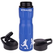 2 - Strauss Stainless Steel Water Bottle,  Blue  750 ml 