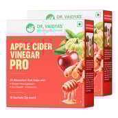 1 - Dr. Vaidya's Apple Cider Vinegar Pro,  15 Piece(s)/Pack  Unflavoured (Pack of 2) 