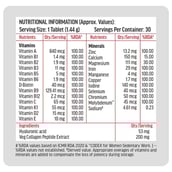 HealthKart HK Vitals Multivitamin Plus Women & Hair Vitamins for Men 60 Caps Combo