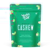 7 - Yogabar Whole Cashew, 500 g Natural