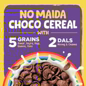 4 - Yogabar No Maida Choco Cereal,  850 g  Chocolate 