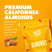 5 - Yogabar California Almonds,  500 g  Natural (Pack of 2) 