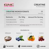 2 - GNC Pro Performance Pure Micronized Creatine Monohydrate,  Cranberry  0.88 lb 