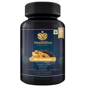 1 - HealthDiva Bio Curcumin with Piperine,  30 capsules 
