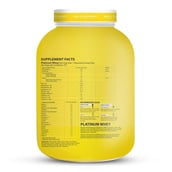 3 - Muscle Performance Platinum Whey,  4.4 lb  Badam Elaichi with Steel Shaker 