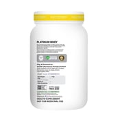 2 - Muscle Performance Platinum Whey, 2.2 lb Irish Chocolate (Jar) with Steel Shaker