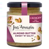 4 - Jus Amazin Almond Butter,  Sweet n Salty  200 g 