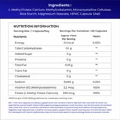 3 - NATURALTEIN Vitamin B12 + Folic Acid,  60 capsules  Unflavoured 