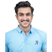 5 - Athflex Men's Regular Fit Half Sleeve Pique Polo T-Shirt,  Medium  Azure Blue 