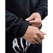 6 - Athflex Men's Relaxed Fit Dark Flex Pullover,  Black  Medium 