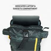 9 - MuscleBlaze Tri-Flex Laptop BackPack,  35 L, Camo 