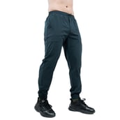 3 - Athflex Men's Slim Fit Daily Joggers,  Indian Blue  XL 
