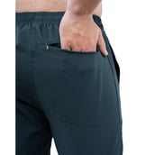 8 - Athflex Men's Slim Fit Daily Joggers,  Indian Blue  Medium 