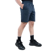 2 - Athflex Men's Regular fit Knee Length Velocity Slit Shorts,  Large  Blue 