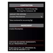 8 - MuscleBlaze Micronised Creatine Monohydrate,  Unflavoured  250 g 