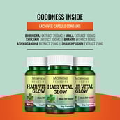 5 - Morpheme Remedies Hair Vital Glow Extract (500 mg), 60 veggie capsule(s) Unflavoured