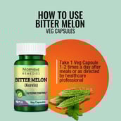 4 - Morpheme Remedies Bitter Melon (500 mg),  60 veggie capsule(s) 