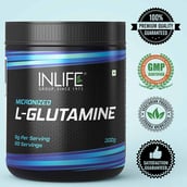 4 - INLIFE Micronized L-Glutamine Powder,  0.66 lb  Unflavoured 