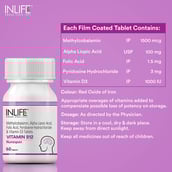 3 - INLIFE Vitamin B12 + ALA,  60 tablet(s)  Unflavoured 