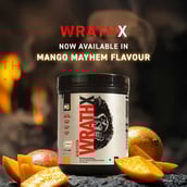 5 - MuscleBlaze Pre Workout WrathX,  0.75 lb  Mango Mayhem