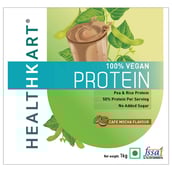 Highlight - HealthKart All Plant Protein (50%) Vegan & Lactose Free,  1 kg  Cafe Mocha 