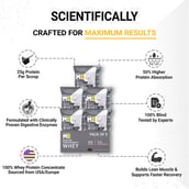 2 - MuscleBlaze Biozyme Performance Whey,  0.4 lb  Rich Chocolate Travel Pack (5x36g) sachets 