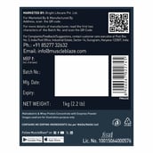 6 - MuscleBlaze Weight Gainer with Added Digezyme, 2.2 lb Chocolate