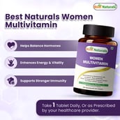 4 - Best Naturals Women Multivitamin,  60 tablet(s)  Unflavoured 